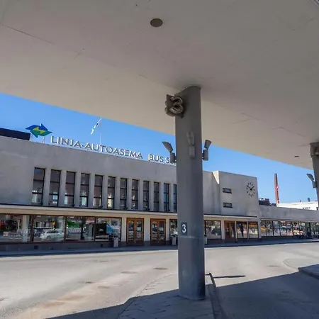 Modern 1br With Amazing Views, Balcony & Sauna Lägenhet