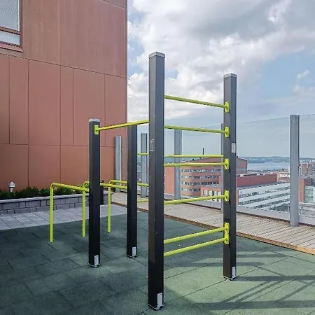 Lägenhet Modern 1br With Amazing Views, Balcony & Sauna *