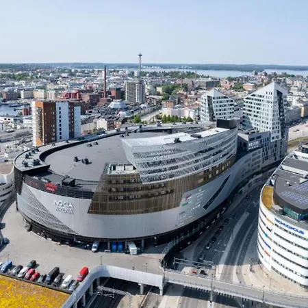 1br At Nokia Arena - Views, Balcony & Sauna Lägenhet *
