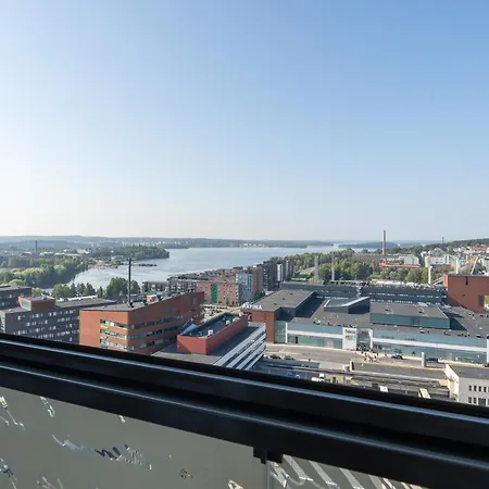 Modern 1br With Amazing Views, Balcony & Sauna * Tampere