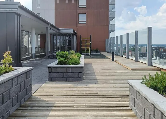 Modern 1br With Amazing Views, Balcony & Sauna * Tampere