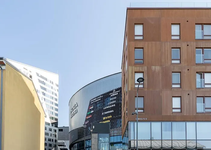 Apartment Modern 1br With Amazing Views, Balcony & Sauna