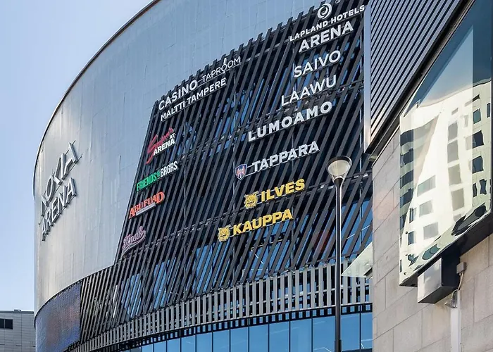 Modern 1br With Amazing Views, Balcony & Sauna Tampere