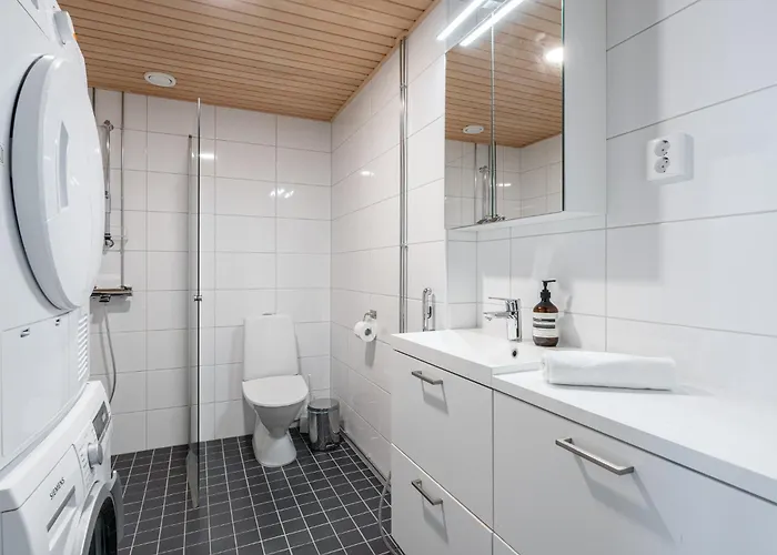 Modern 1br With Amazing Views, Balcony & Sauna Apartment Tampere