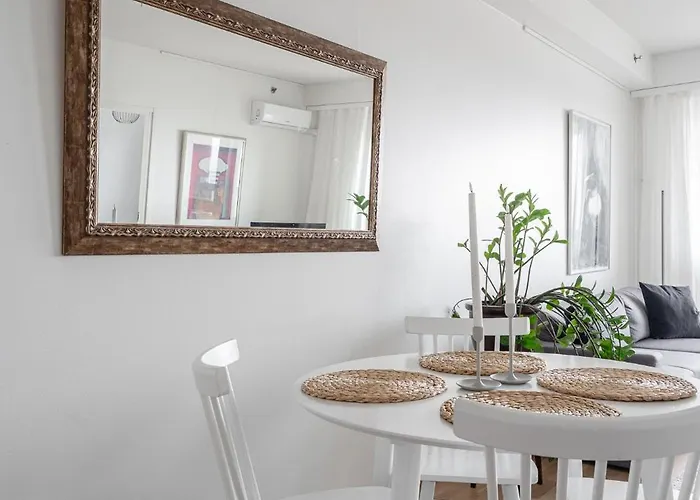 Modern 1br With Amazing Views, Balcony & Sauna * Tampere